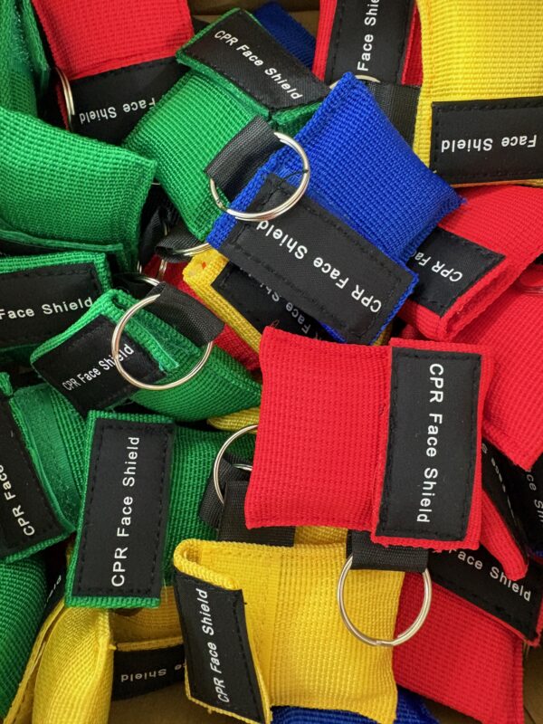 CPR Mask Key Ring