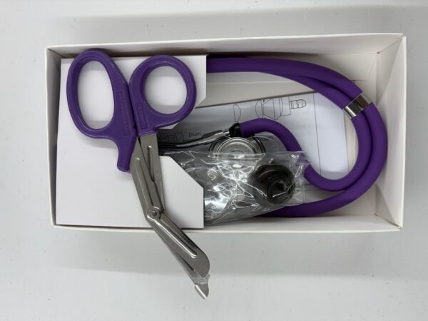 Stethoscope and Shears (Purple)