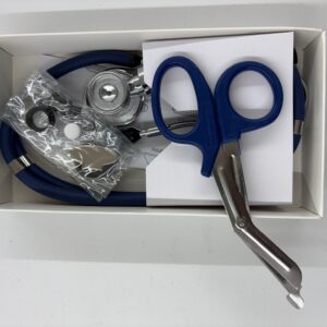 Stethoscope and Shears (Royal Blue)