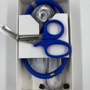 Stethoscope and Shears (Blue)