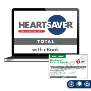 2025 Heartsaver  First Aid CPR AED for K-12 Blended Learning Bundle (eLearning with eBook and eCard)