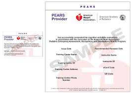 Pediatric Emergency Assessment, Recognition and Stabilization (PEARS) Course
